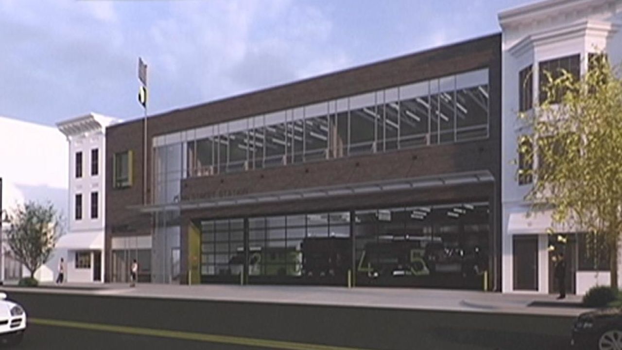 Proposed Penn Street fire station in Reading